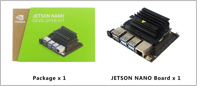 NVIDIA Jetson Nano разработчик комплект для художественного интеллекта глубокого обучения маленький AI компьютер 128-core Maxwell GPU четырехъядерный ARM