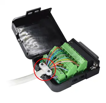 

1pc 5*55*25mm Practical DB25 D-Sub 25Pin Male Connector Terminals Module Screw Cable Plug Cover Solderless Connectors New