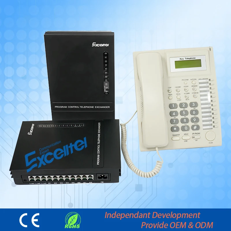 Soho Hybrid Key telephone PABX system MK308 with