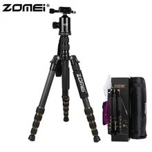 ZOMEI Z699C/Z669C Professional Tripod Monopod Portable Travel Camera Stand with Ball Head Carry Bag for SLR DSLR Digital Camera цена ZOMEI Z699C/Z669C Professional Tripod Monopod Portable Travel Camera Stand with Ball Head Carry Bag for SLR DSLR Digital Camera цены онлайн
