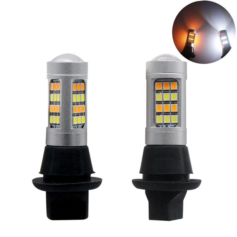 YIJINSHENG T20 Led 42 SMD высокомощный дневной ходовой светильник + сигнал поворота DRL