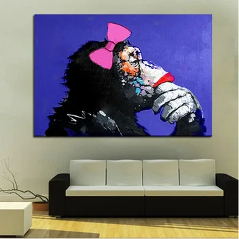 

Abstract Painting Animals Canvas Painting Wall Art Canvas Poster quadro decorativo Wall Pictures For Living Room Home Decor