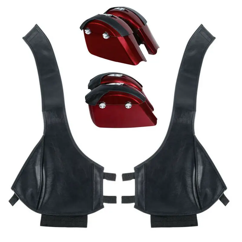 

Motorcycle Black Saddlebag Lid Bras For Indian Chieftain 2014-2018 Roadmaster 2015-2018 springfield chieftain dark horse