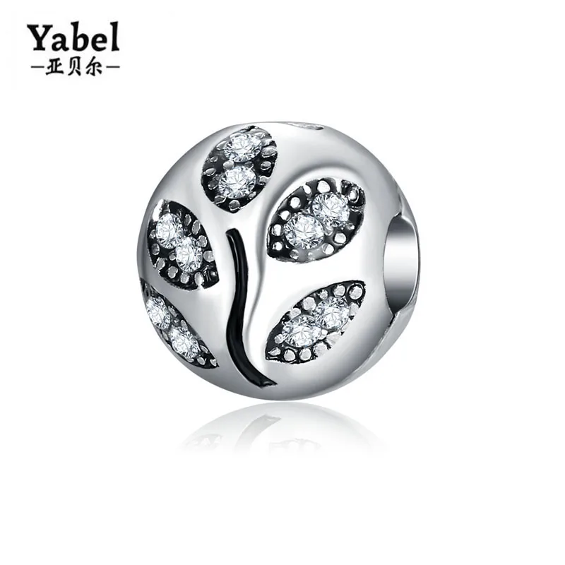 Yabel Tree Leaves Clip Locks Beads For Jewelry Making Crystal Pattern Accessories Diy Snake