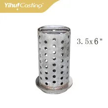 3,5*6 дюймов контейнер с перфорацией для золота, серебра, латуни, меди, нержавеющей стали 304 контейнер с перфорацией для изготовления ювелирных изделий