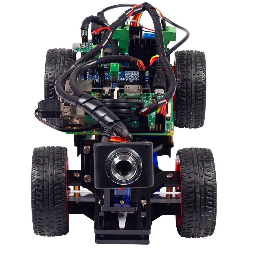  SunFounder App Controlled Robot Car Electronic Toys with Video Camera For Kid Adult Toy For Raspber