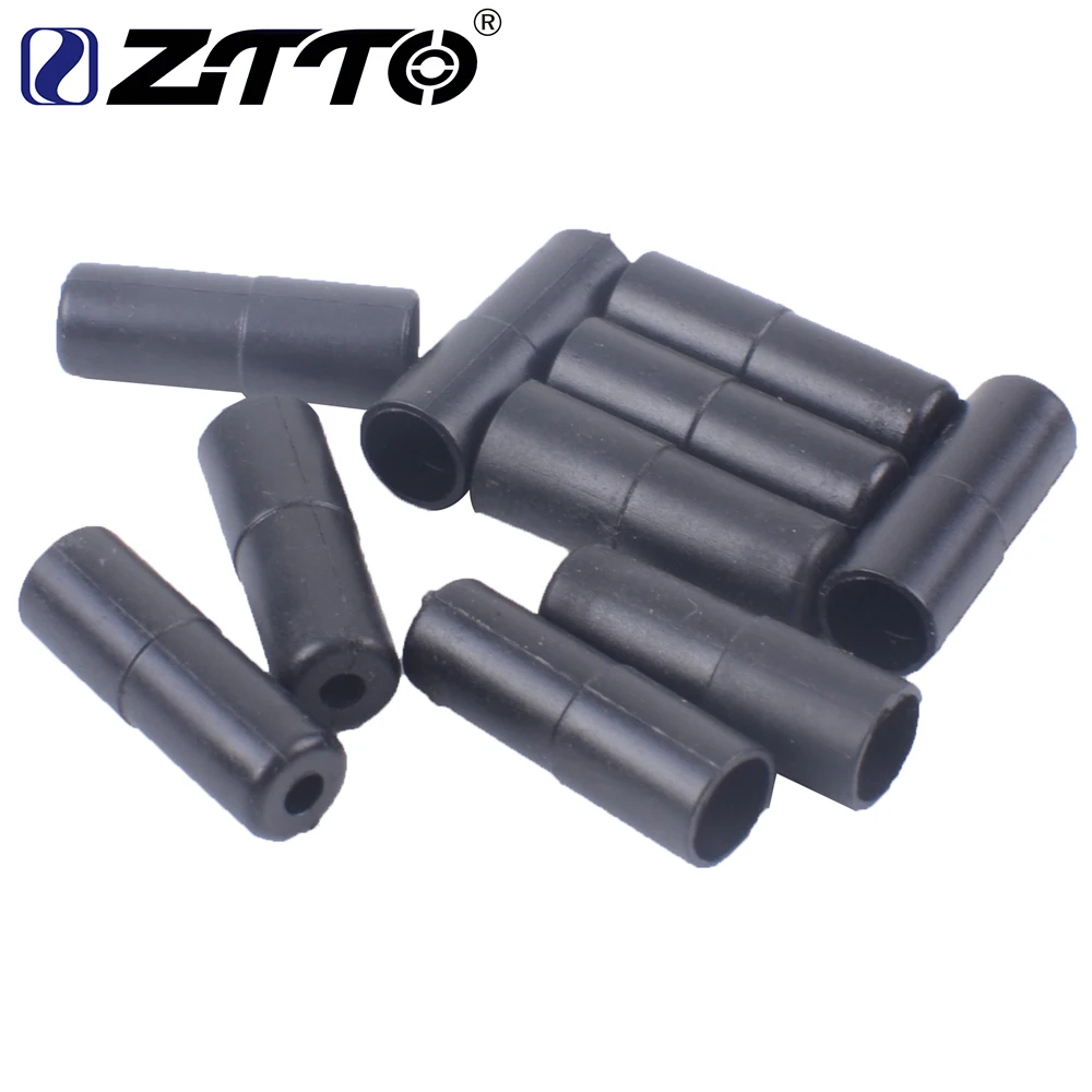 10pcs Bicycle Bike Plastic Brake Cable Housing Ferrule End Caps Ends Tips Cap Crimp Plastic