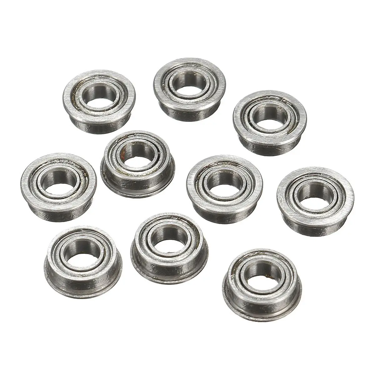 Хорошее deal 10PCS MF84ZZ LF840ZZ экранированный фланцевый подшипник 4x8x3 мм|bearing bearing|bearing