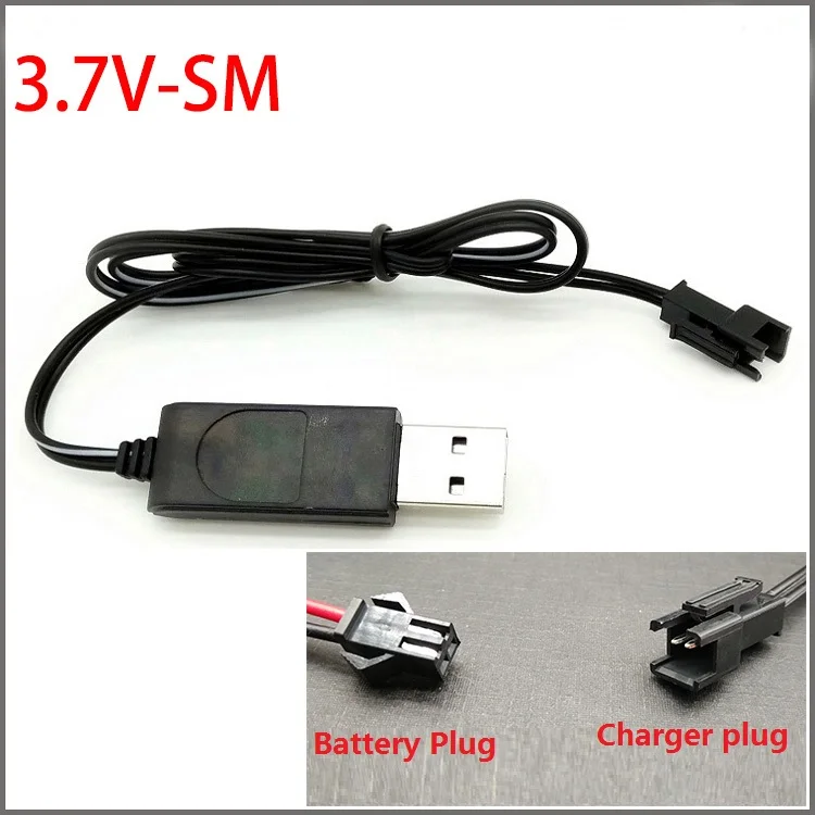 Зарядное устройство USB SM JST 2P 3 7 в для аккумулятора 5 мм 2 радиоуправляемого