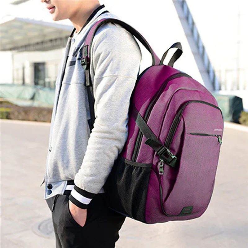 MoneRffi для женщин мужчин деловой рюкзак для ноутбука Anti Theft Водонепроницаемый Путешествия зарядка через usb вместительный школьный портфель