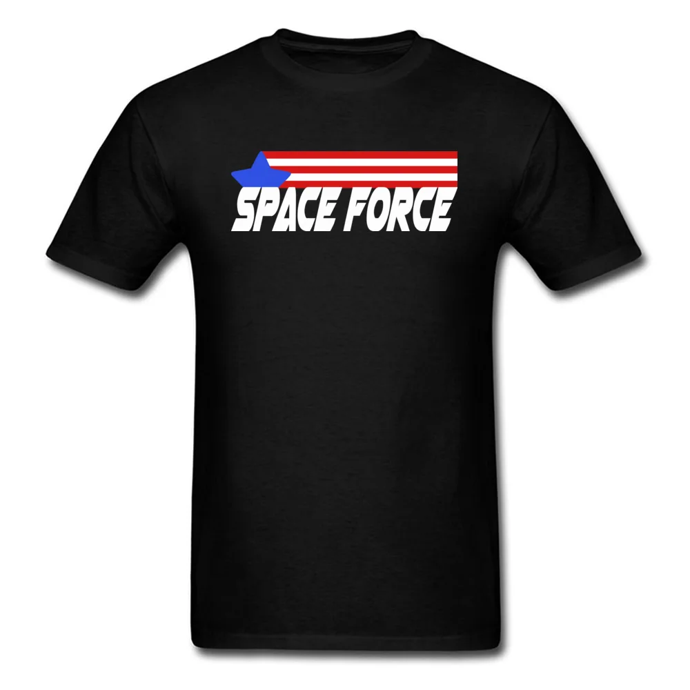 Space Force Crewneck T Shirt Fall T Shirt Short Sleeve 2018 Discount Pure Cotton Printed Tee-Shirts 3D Printed Men Space Force black