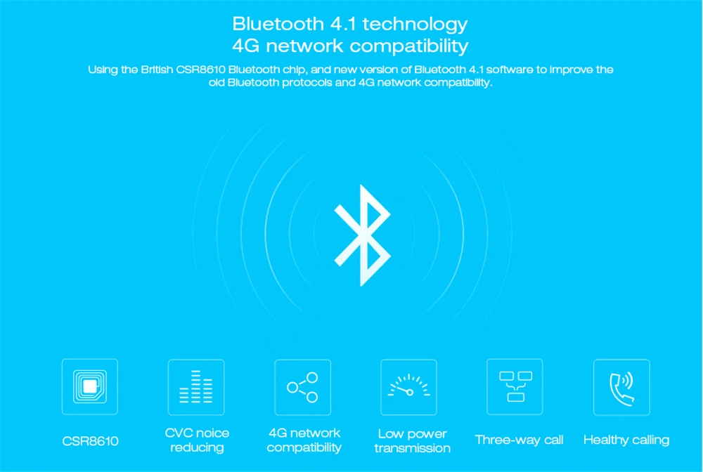 Оригинальная bluetooth-гарнитура Xiaomi Young version Bluetooth 4,1 наушники со встроенным микрофоном для смартфонов