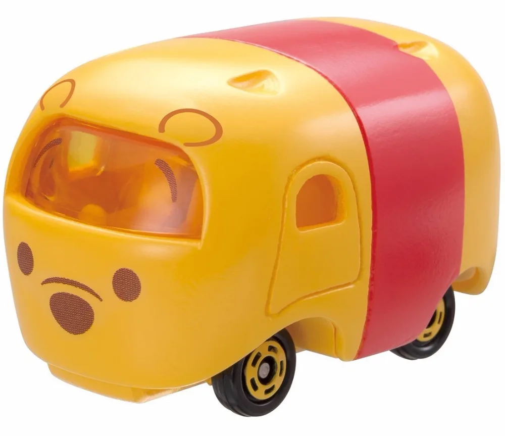 Игрушки Диснея милые мини Tomica Tomy ЦУМ Kawaii мультфильм Фильмы Винни 1: 64 автомобили
