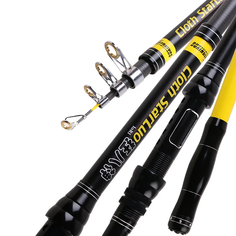 Buy 2017 New Telescopic Fishing Rod Carbon 2.1 3.6m