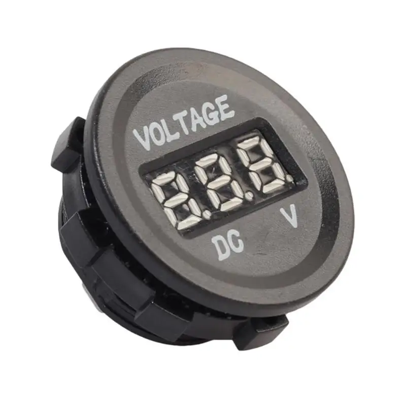 

Car Motorcycle DC12-24V LCD Panel Display Digital Voltage Meter Display Voltmeter Cigarette Lighter Gauge Tester Moto Accessory