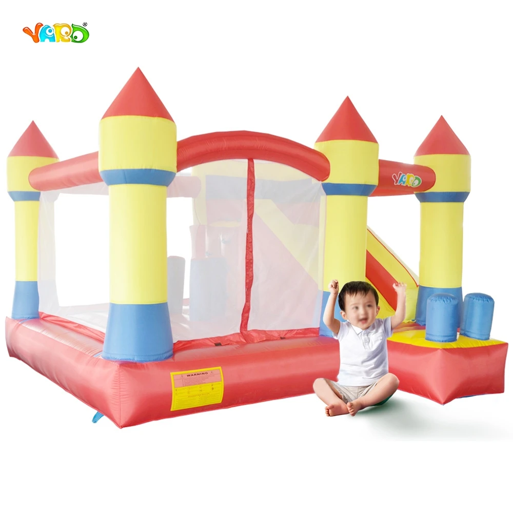 YARD Bounce House Inflatable Bouncy Castle Combo Slide Jump Moonwalk Inflatable Castle Outdoor Large Trampoline