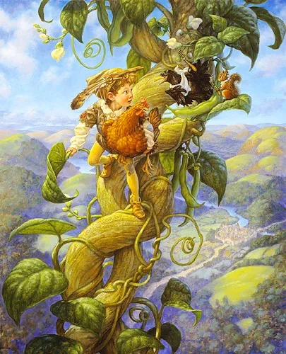 Набор для вышивки крестиком Jack And The Beanstalk 14 шт. | Дом и сад