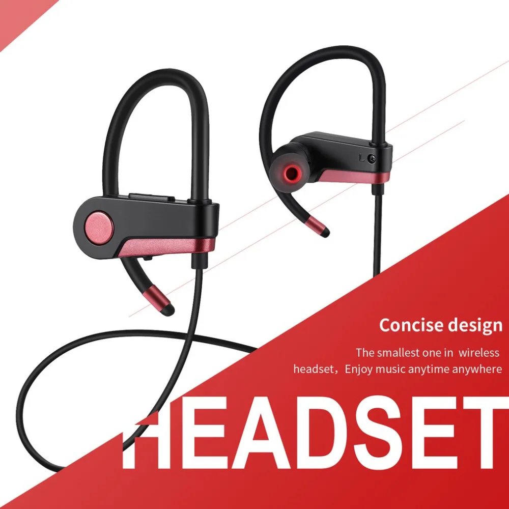 Wireless Bluetooth Headphones Sports Earphones Stereo Sound for Gym