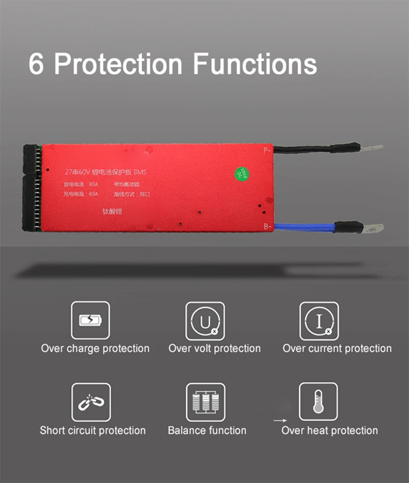 Высокое качество 3S 5S 10S 15S 20S 25S 30S 35S 200A bms с балансом для LTO 2,4 V аккумулятор 18650 литиевый титановый аккумулятор