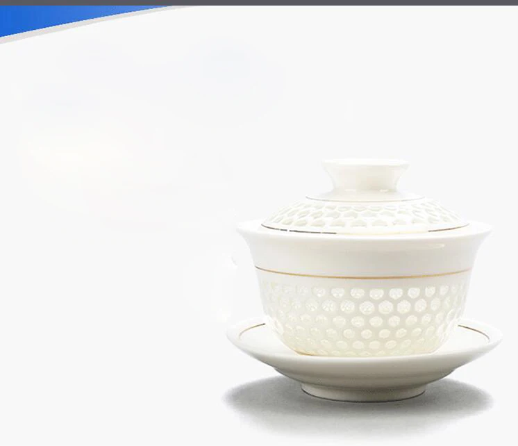 TANGPIN сине-белый керамический чайник Gaiwan, чайная чашка для Пуэр китайский чайный набор кунг-фу посуда для напитков