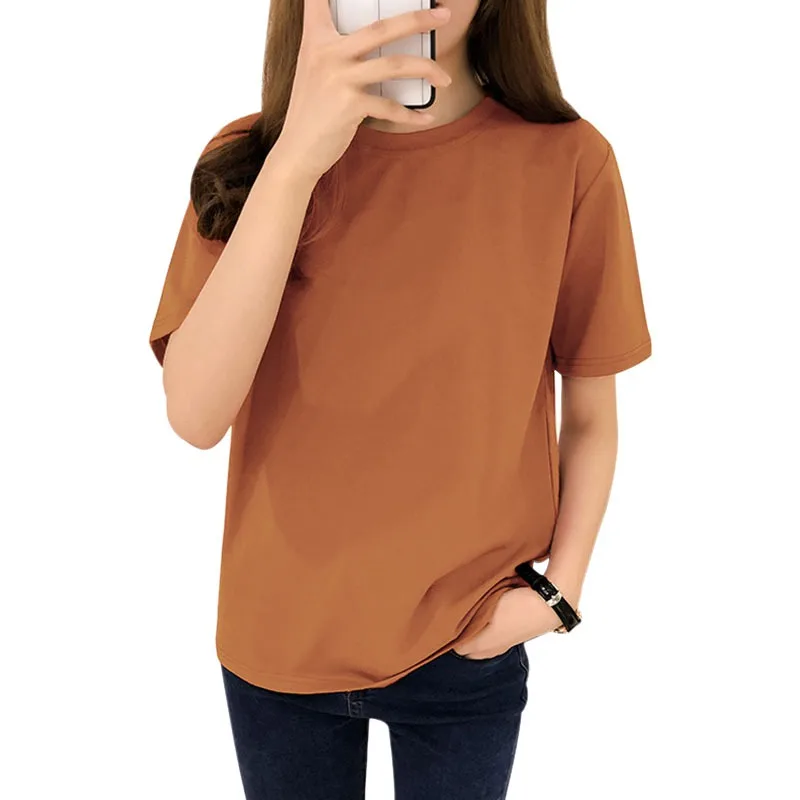 

Female T-shirt O-neck Short-Sleeve Women T-Shirt Summer Women Tops
