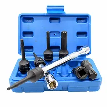 7 шт. 3/" перфоратор Torx Бит звезды Набор торцевых головок T20 T25 T30 T40 T50 T55 T60 w/2 шт. 3/8" Привод трещотки удлинитель патрона гаражный инструмент