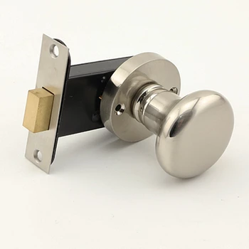 

Invisible lock lock Ke resistant background single Ansuo drawing indoor ball lock American Pastoral door handle 5 color