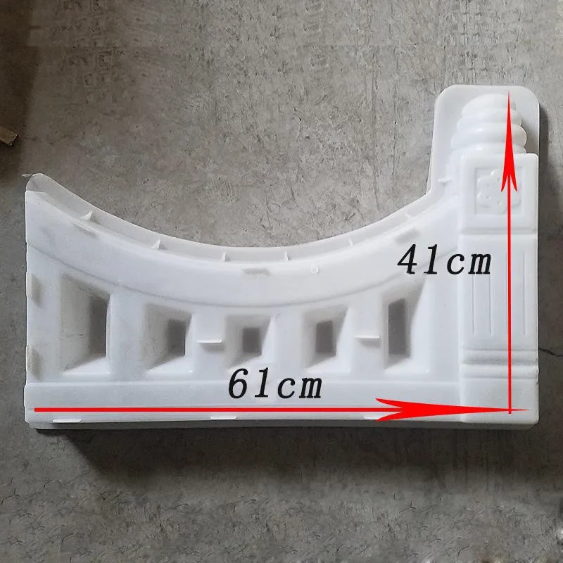 1 шт. форма для бетонного забора садовый цветочный бассейн Пластиковая форма кирпич внутренний двор прямоугольник античный цветок пруд формы для керамической плитки DIY 61x41 см