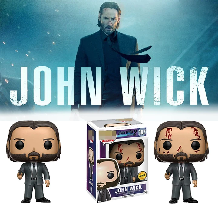 Экшн фигурка из фильма Поп FUNKO модель Джона фитиля коллекционные игрушки для
