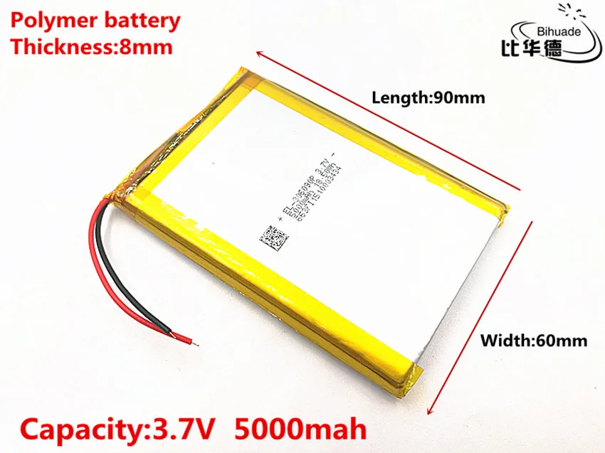 10 pçslote Bom Qulity 3.7 V