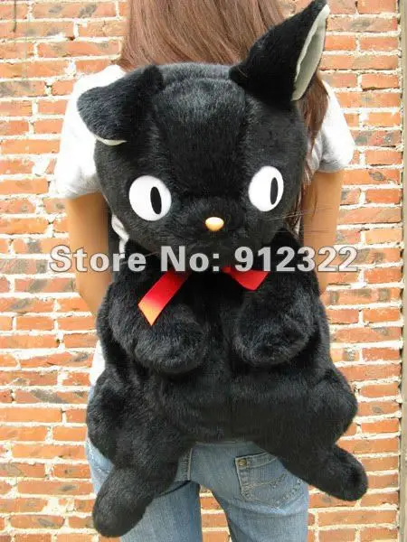 

KIKI'S DELIVERY SERVICE JIJI CAT SOFT PLUSH BAG 25",NEW