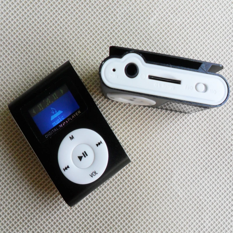 Sport Mini Clip Mp3 Player Portable Digital Music Player With Screen No