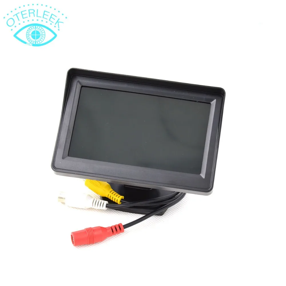 4 3 дюймовый цветной TFT LCD HD цифровая панель авто монитор заднего вида для парковки