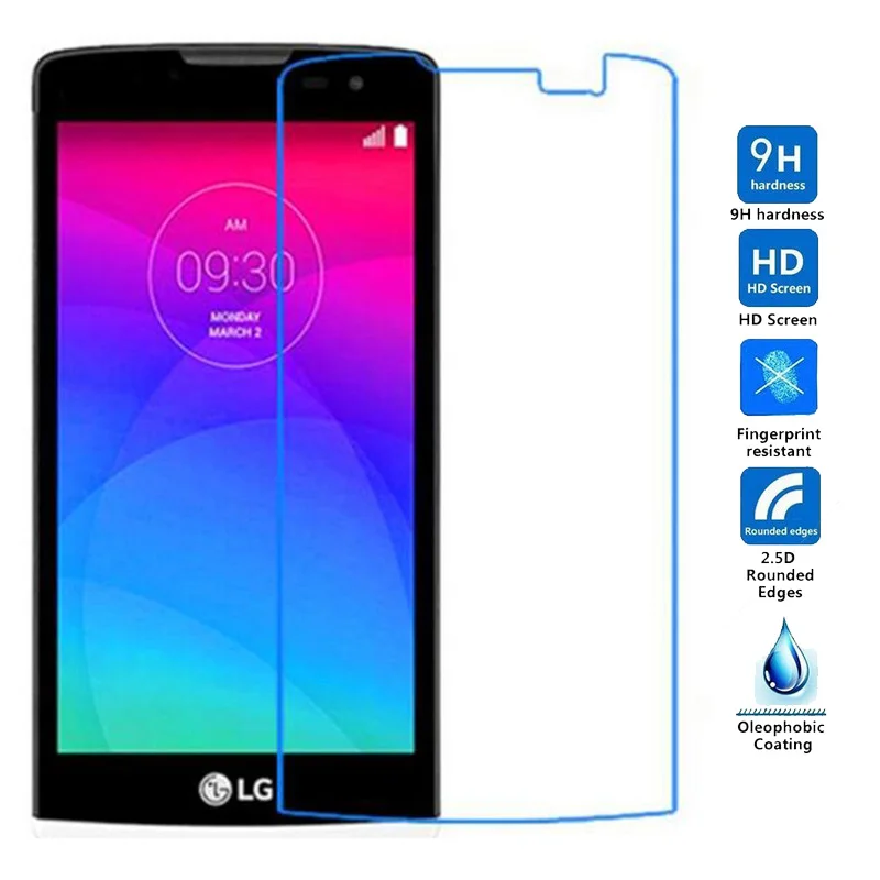 Закаленное стекло 9H 2.5D для LG Leon C40 H324 H340 450 H320 4G LTE H340N MS345 защитная пленка экрана