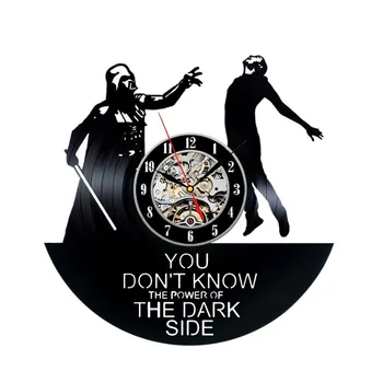 

Handmade Vinyl Clock Star Wars Darth Vader