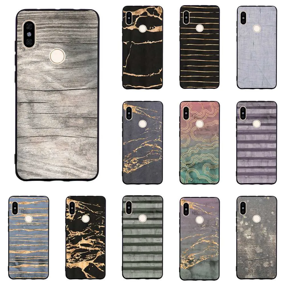 

Hybrid Pure Marble Phone Case for Xiaomi Redmi 4X Cover 4A 5 Plus 5A Prime 6A Note 5 6 Pro Covers Skin A7