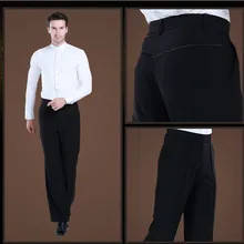 Новинка, брюки для латинских танцев, штаны для мужчин/мальчиков, для тренировок/выступлений, штаны для танцев, современные штаны для танцев, мужские брюки для бальных танцев