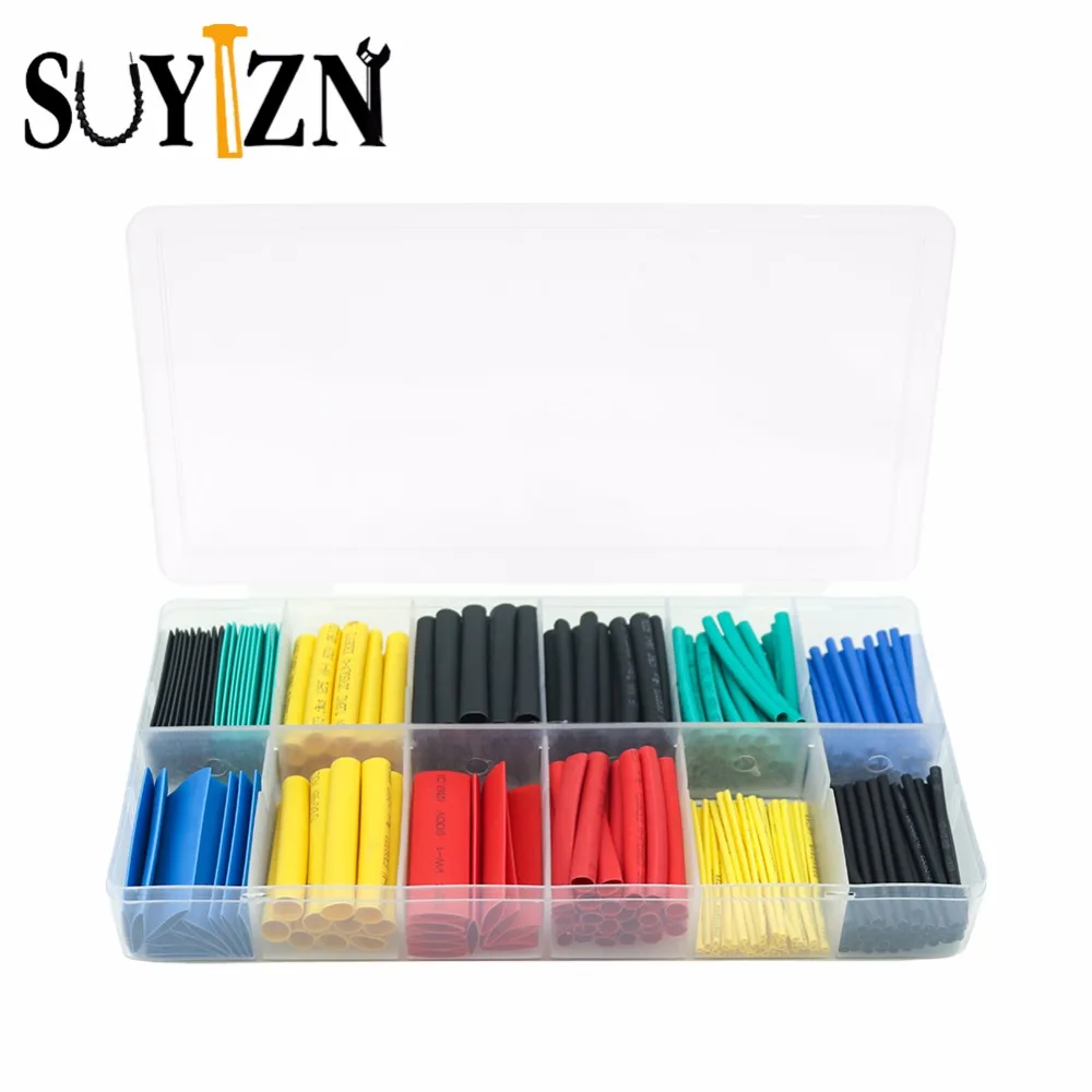 Buy 280pcs Polyolefin Heat shrink Tubing Kit High