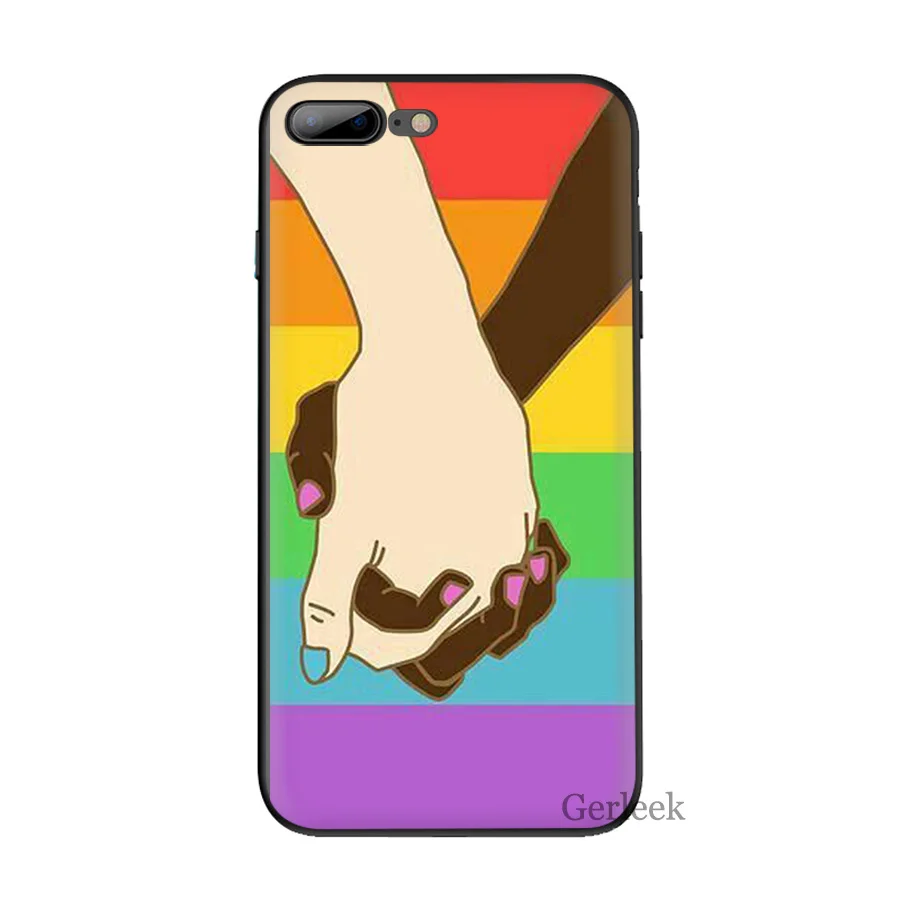 Чехол для телефона геев лесбиянок ЛГБТ радуга iPhone 11 Pro Max 6 6S 5 5S SE XR X XS MAX 8 7