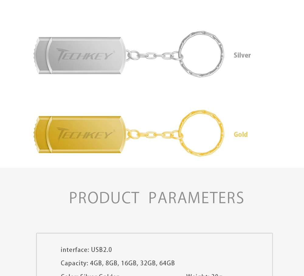 Usb флеш-накопитель Золотой Серебряный 4G 8GB 32GB флеш-накопитель металлический маленький мини-диск u-накопитель прямоугольный Usb 2,0 Usb флеш-накопитель