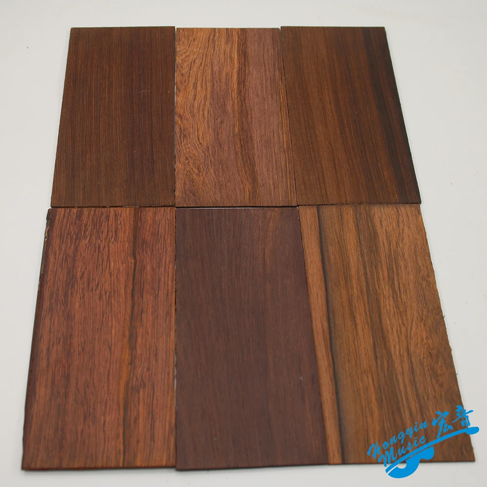 

Handmade Madagascar Rosewood Wood For Guitar Fingerboard Guitar Making Materials Accessories 200*88*2mm