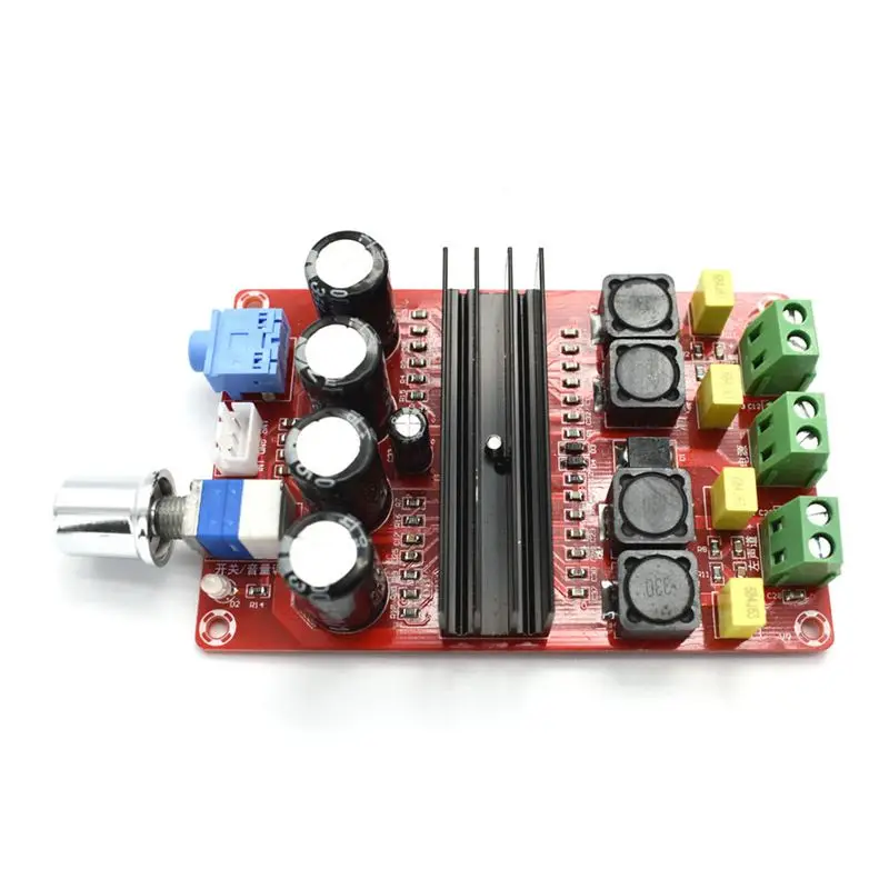 TDA3116D2 цифровой аудио усилитель мощности 100 Вт x2 2,0 стерео класса D HIFI усилитель DC 12 В 24 В XH-M190 D3-007