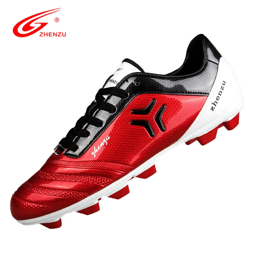 

ZHENZU Botines Soccer Chaussure De Foot FG Football Boots HG Soccer Shoes Training Shoes for Men Teenagers, Size 35-44