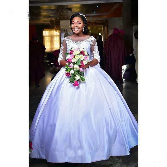 half-sleeves-ball-gown-wedding-dresses-2019-elegant-african-women-long-satin-wedding-dresses-with-appliques-robe-de-mariee (2)_副本