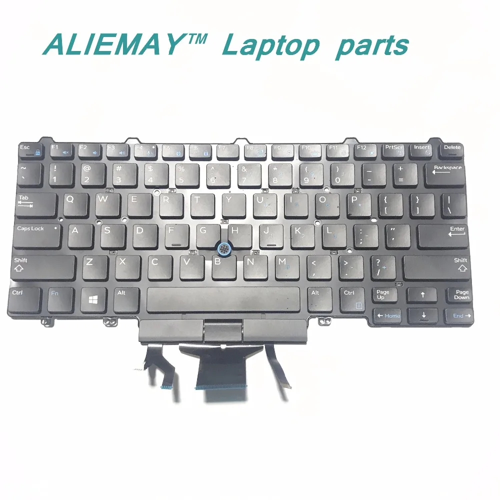 Совершенно новая клавиатура для ноутбука Dell Latitude E5450 E7450 E7470 E7480 7490 5470 5480 черная с