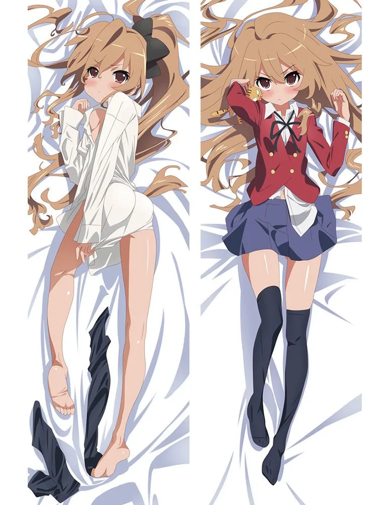 Pillow Case Cover Bedding unisex otaku Toradora! TIGER×DRAGON Aisaka Taiga