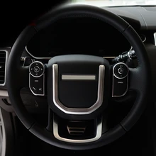 For Land Rover Range Rover Velar 2017 2018 Interior Matte Front Dashboard Side Panel Decora Sticker Cover 2 car styling