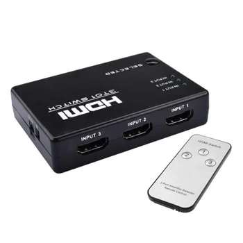 

HDMI switch 3 cut 1 distributor three into a high-definition switch with remote control 3 into an external remote control