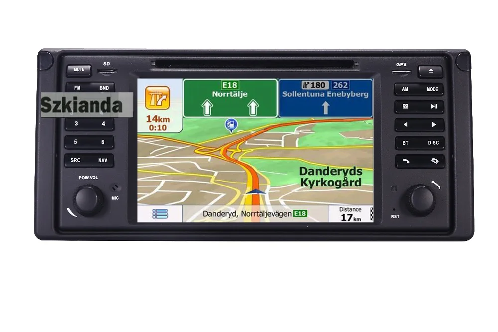 Sale 7"HD 8 Core Android 9.0 GPS Navigation 7" Car DVD Player for BMW E39 5 Series 97-07 Range Rover 02-05 with Bluetooth RDS Canbus 3