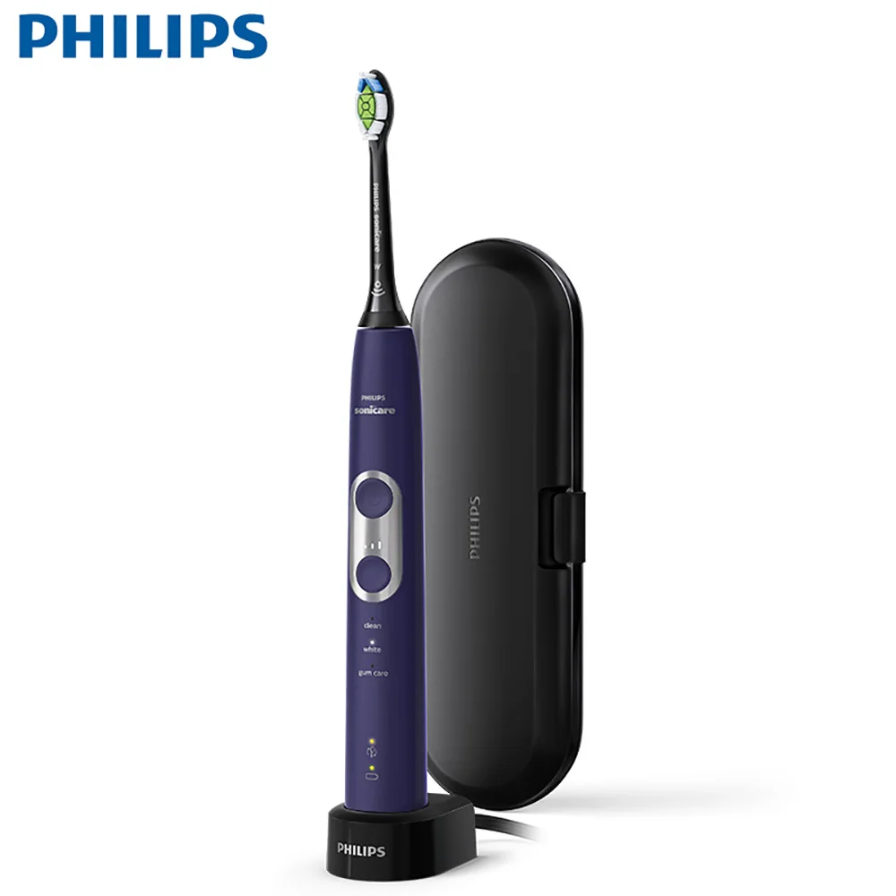 Philips Sonicare ProtectiveClean HX6874/47 Sonic Перезаряжаемые Электрический Зубная щётка с 110-220 В